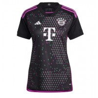 Camisa de Futebol Bayern Munich Leroy Sane #10 Equipamento Secundário Mulheres 2023-24 Manga Curta